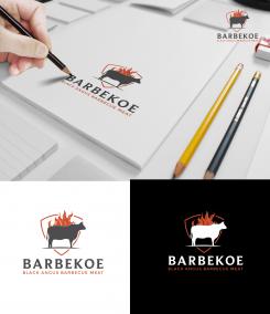 Logo # 1189013 voor Een logo voor een bedrijf dat black angus  barbecue  vleespakketten gaat verkopen wedstrijd