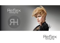 Logo design # 246247 for Sleek, trendy and fresh logo for Reflex Hairstyling contest