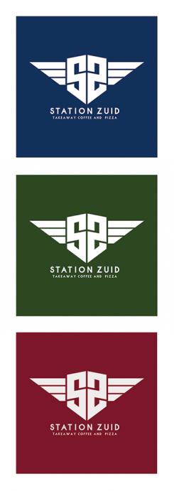 Logo design # 922292 for Station Zuid, takeaway coffee and pizza contest