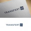 Logo design # 1162410 for creation of a logo for a textile transfer manufacturer TRANSFERT24 contest