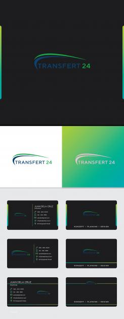 Logo design # 1162416 for creation of a logo for a textile transfer manufacturer TRANSFERT24 contest