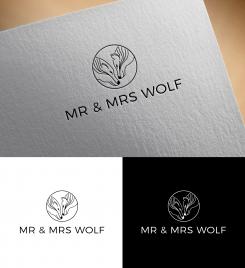 Logo design # 1260225 for create a logo for Mr   Mrs Wolf contest