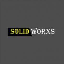 Logo design # 1250755 for Logo for SolidWorxs  brand of masts for excavators and bulldozers  contest