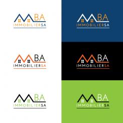 Logo design # 873549 for A good logo for MBA Immobilier SA contest