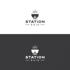 Logo design # 918898 for Station Zuid, takeaway coffee and pizza contest