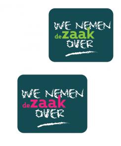 Logo # 576563 voor Ontwerp een logo/opmaak van de bedrijfsnaam voor: We nemen de zaak over wedstrijd