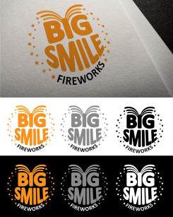Logo & stationery # 911845 for Design a logo for Big Smile Fireworks contest