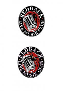Logo & stationery # 247638 for Logo for a live music club in Cologne (Redback Live Music Club) contest