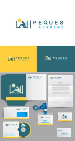 Logo & stationery # 1029423 for Peques Academy   Spanish lessons for children in a fun way  contest
