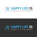 Logo & Huisstijl # 660924 voor Logo voor luxe sportschool genaamd ''Happy life 35'' waar trainingen 35 minuten duren wedstrijd