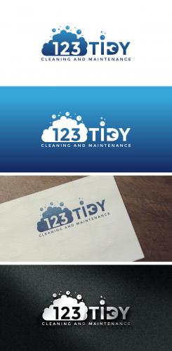 Logo & stationery # 1184641 for corporate identity and logo for a cleaning and maintenance company contest