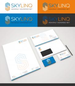 Logo & stationery # 557965 for Skylinq, stationary design and logo for a trendy Internet provider! contest