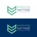 Logo & stationery # 581543 for Logo for Evolving Matters, Giving shape to change contest