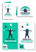 Logo & stationery # 306935 for Princess Amsterdam Hostel contest