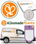 Logo & Huisstijl # 217180 voor Alkemade Plants zoekt een huisstijl voor de kwekerij wedstrijd