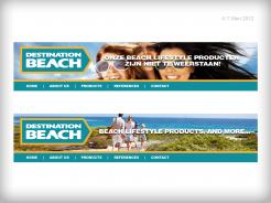 Logo & stationery # 78195 for Logo for 'Destination Beach' - Dutch importer and distributor for beach lifestyle products contest
