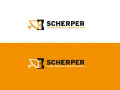 Logo & Huisstijl # 433248 voor Rotterdams onderzoeks- en adviesbureau Scherper zoekt passend logo+huisstijl wedstrijd