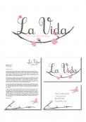 Logo & stationery # 503377 for Develop a fresh cool logo + identity for the launch of La Vida uitvaartbegeleiding.  contest