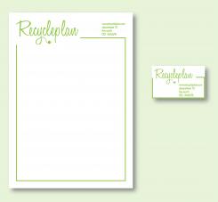 Logo & stationery # 175212 for Recycleplan contest