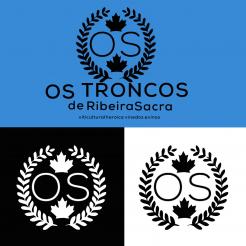 Logo & Huisstijl # 1075036 voor Huisstijl    logo met ballen en uitstraling  Os Troncos de Ribeira Sacra  Viticultural heroica   Vinedos e Vinos wedstrijd