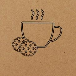 Logo & stationery # 814651 for Design a warm and modern logo & housestyle for a small coffeehouse & merchndising contest
