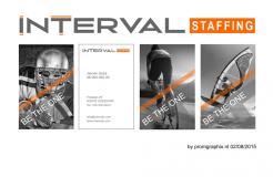 Logo & stationery # 509547 for Intervals Staffing contest