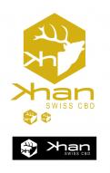 Logo & stationery # 511579 for KHAN.ch  Cannabis swissCBD cannabidiol dabbing  contest