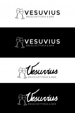 Logo & Huisstijl # 684162 voor Een vulkanisch duo openen: Vesuvius Bruschetteria & Bar wedstrijd