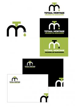 Logo & Huisstijl # 1284665 voor Wij zoeken een strak design logo voor totaal montage voor badkamers en keukens  wedstrijd