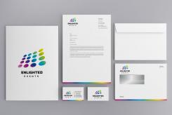 Logo & stationery # 680488 for Logo + corporate identity rental company of Pixel based LED floors contest