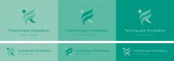 Logo & stationery # 1088467 for A sporty  distinctive logo for a physiotherapy practice in Amsterdam contest