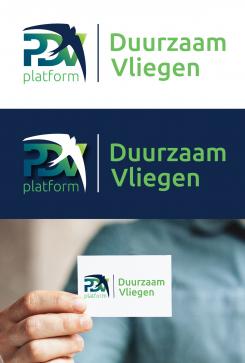 Logo & stationery # 1054090 for Logo and corporate identity for Platform Duurzaam Vliegen contest
