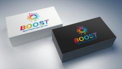 Logo & stationery # 950571 for We are bOOst! en bring sport to the child  Who likes to help us with a fresh and playfull logo  contest