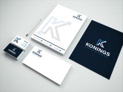 Logo & stationery # 960623 for Konings Finance   Control logo and corporate identity requested for a starter at interim assignments contest