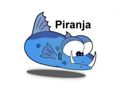 Logo & Huisstijl # 64420 voor Ontwerp jij de Piranja die afschrikt maar ook nieuwschierig maakt? wedstrijd