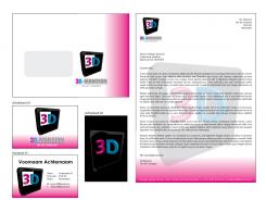 Logo & stationery # 286931 for Looking for a professional 3 D Company Logo contest