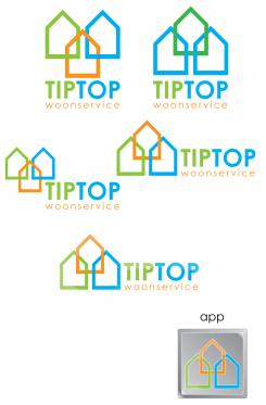 Logo & Huisstijl # 249960 voor Tiptop Woonservice zoekt aandacht van consumenten met een eigen huis wedstrijd