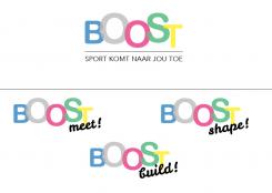 Logo & stationery # 950684 for We are bOOst! en bring sport to the child  Who likes to help us with a fresh and playfull logo  contest