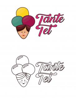 Logo & Huisstijl # 1052743 voor Tante Tet IJs met veel toppings  ijs als beleving  wedstrijd