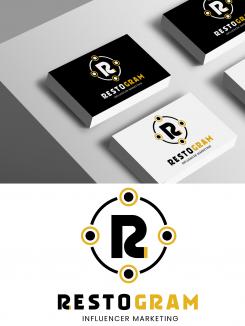 Logo & stationery # 1144217 for Design a recogniseable and modern logo for an influencer marketing platform connecting restaurants to content creators.  contest