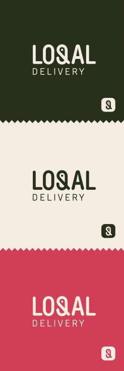 Logo & Huisstijl # 1246890 voor LOQAL DELIVERY is de thuisbezorgd van boodschappen van de lokale winkeliers  wedstrijd