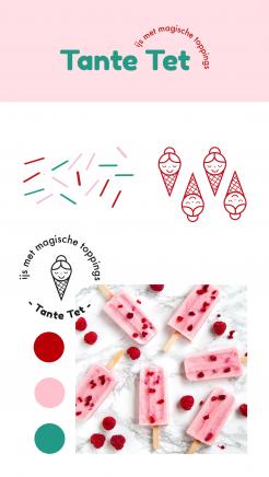 Logo & Huisstijl # 1052919 voor Tante Tet IJs met veel toppings  ijs als beleving  wedstrijd