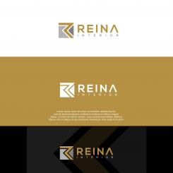Logo & stationery # 1235787 for Logo for interior design  Reina  stam en staal  contest