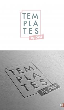 Logo & stationery # 942256 for Create a stylish and creative logo and lay-out for TEMPLATES By Char  contest