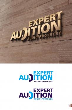 Logo & stationery # 958146 for audioprosthesis store   Expert audition   contest