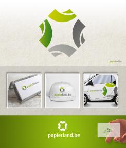 Logo & Huisstijl # 256045 voor Ontwerp fris en luchtig logo voor nieuwe papierhandel wedstrijd