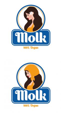 Logo & Huisstijl # 1051288 voor Beeldmerk en letterlogo   veganistische kaas wedstrijd