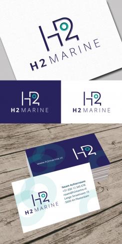 Logo & stationery # 1042406 for A logo   corporate identity for an international premium system integrator of H2  Hydrogen   hydrogen  installations in shipping   yacht construction contest