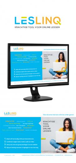 Logo & Huisstijl # 1082167 voor Ontwerp een logo en een webpage voor LesLinq  een nieuw te lanceren educatief platform wedstrijd