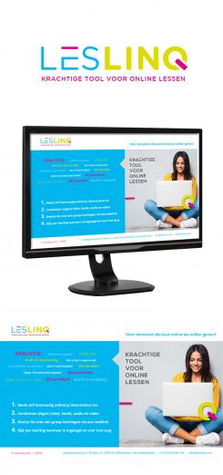 Logo & Huisstijl # 1082511 voor Ontwerp een logo en een webpage voor LesLinq  een nieuw te lanceren educatief platform wedstrijd